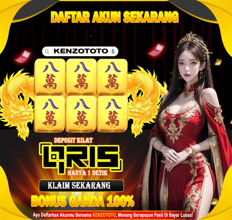 KENZOTOTO : Link Alternatif Situs Toto Macau 4D Resmi Dengan Bonus Diskon Terbesar image 1