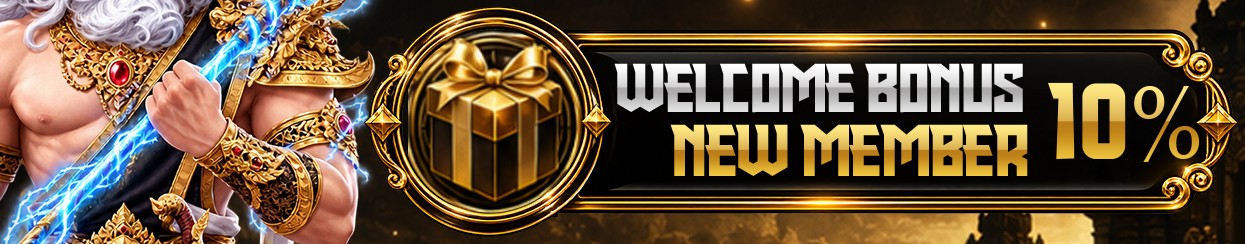 BONUS NEW MEMBER 10%