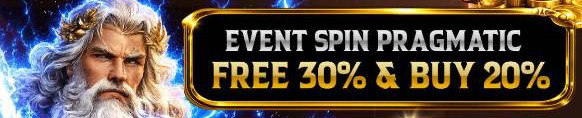EVENT FREESPIN 30% BUYSPIN 20% PRAGMATIC & PGSOFT